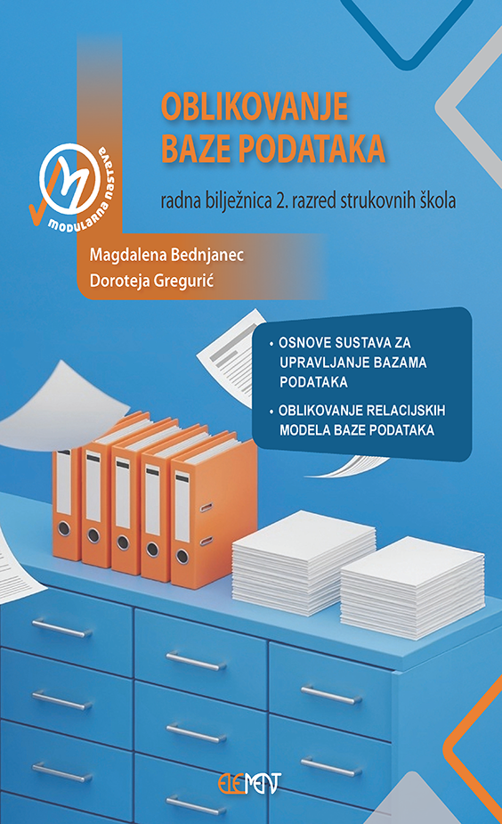 Oblikovanje baze podataka - radna bilježnica